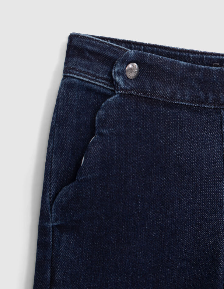 Jean LARGE brut ultra-résistant esprit pont fille-5 Jean LARGE brut ultra-résistant esprit pont fille-5