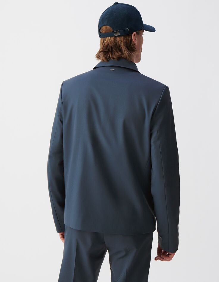 Herrenjacke TRAVEL SUIT, tintenfarben, Reißverschluss-3