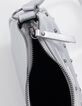 Silberne Tasche mit Nietenverzierung für Mädchen-8