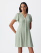 Green dress LENZING™ ECOVERO™ ethnic Women-2