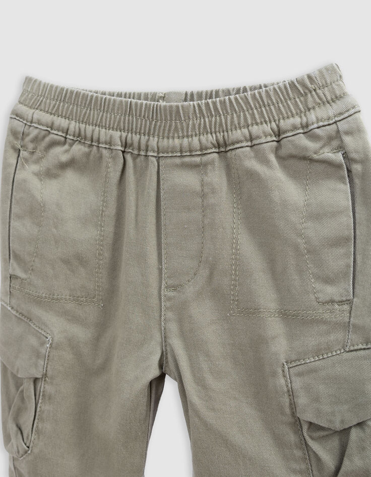 Pantalón battle caqui bebé niño-2