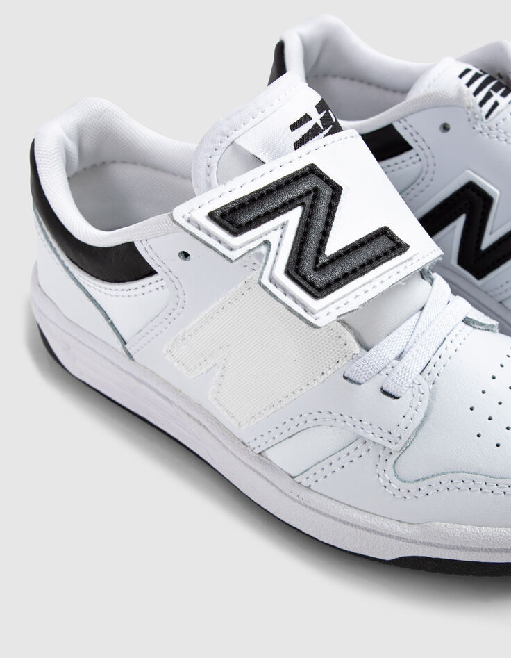 Baskets blanches NEW BALANCE 480 garçon-4 Baskets blanches NEW BALANCE 480 garçon-4