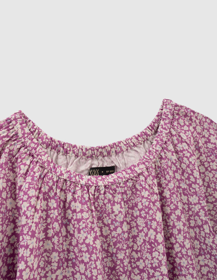 Blusa parma Ecovero™ margaritas niña-2
