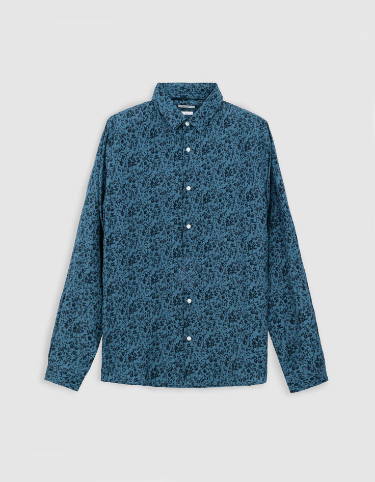 Chemise REGULAR orage LENZING™ ECOVERO™ fleurs Homme-6 Chemise REGULAR orage LENZING™ ECOVERO™ fleurs Homme-6