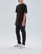 T-shirt dark choco bio Homme-2