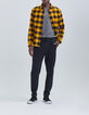 Chemise REGULAR yellow à motif carreaux Homme-7