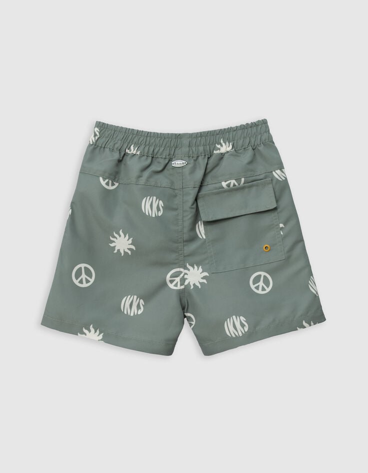 Kaki zwemshort maxi motieven jongens-3 Kaki zwemshort maxi motieven jongens-3