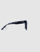 Lunettes solaires Billy noires verres gris-4