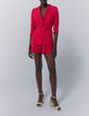 Shorts traje estampado fucsia mujer-5