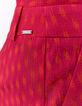 Shorts traje estampado fucsia mujer-3