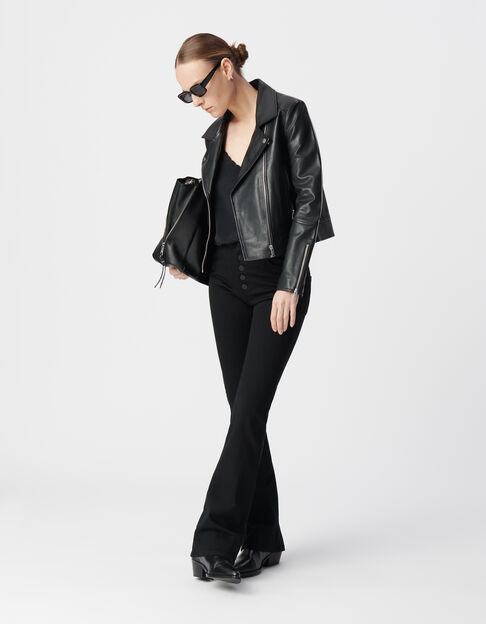 Women’s leather jacket - IKKS