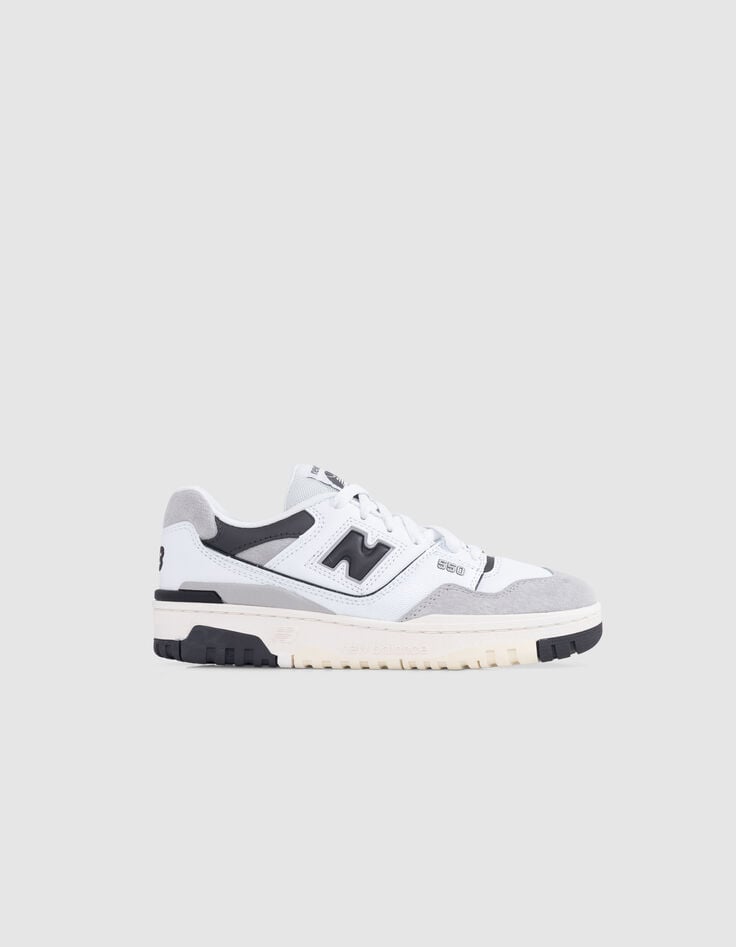 Boy's NEW BALANCE 550 white trainers-1 Boy's NEW BALANCE 550 white trainers-1