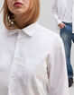 Gender Free-Chemise blanche coton bio Mixte-2
